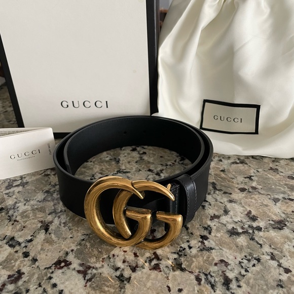 SOLD - Authentic Gucci Marmont Belt - Picture 2 of 6